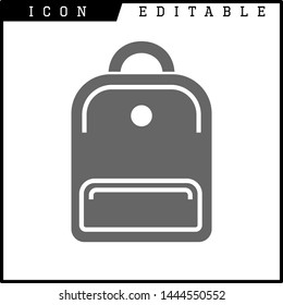 bag icon isolated sign symbol vector illustration - vector 