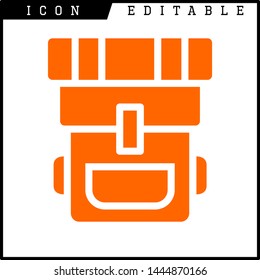 bag icon isolated sign symbol vector illustration - vector 

