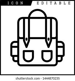 bag icon isolated sign symbol vector illustration - vector 
