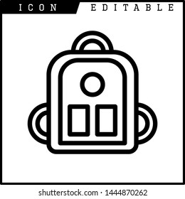 bag icon isolated sign symbol vector illustration - vector 
