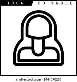 bag icon isolated sign symbol vector illustration - vector 

