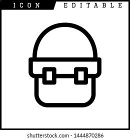 bag icon isolated sign symbol vector illustration - vector 
