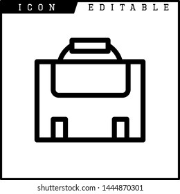 bag icon isolated sign symbol vector illustration - vector 
