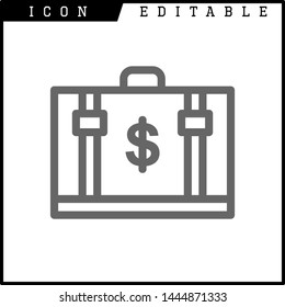 bag icon isolated sign symbol vector illustration - vector 
