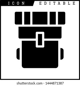 bag icon isolated sign symbol vector illustration - vector 
