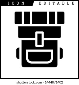 bag icon isolated sign symbol vector illustration - vector 

