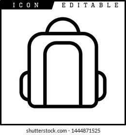 bag icon isolated sign symbol vector illustration - vector 
