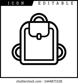 bag icon isolated sign symbol vector illustration - vector 

