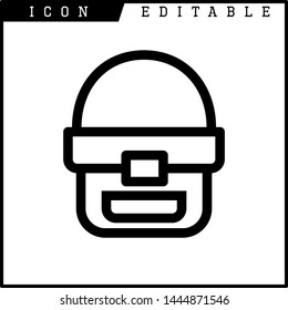 bag icon isolated sign symbol vector illustration - vector 
