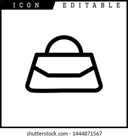 bag icon isolated sign symbol vector illustration - vector 
