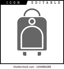 bag icon isolated sign symbol vector illustration - vector 
