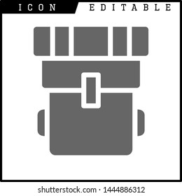 bag icon isolated sign symbol vector illustration - vector 
