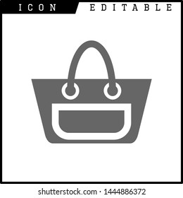 bag icon isolated sign symbol vector illustration - vector 
