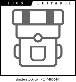 bag icon isolated sign symbol vector illustration - vector 
