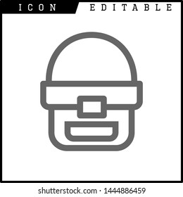 bag icon isolated sign symbol vector illustration - vector 
