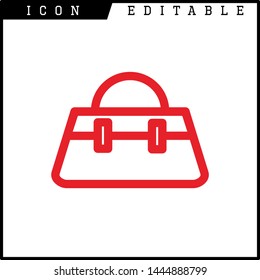 bag icon isolated sign symbol vector illustration - vector 

