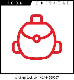 bag icon isolated sign symbol vector illustration - vector 
