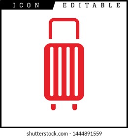 bag icon isolated sign symbol vector illustration - vector 

