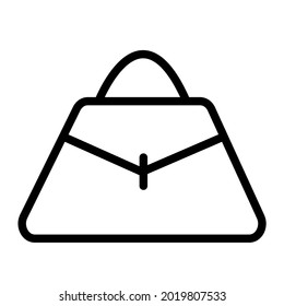 bag icon. lining clothing icon