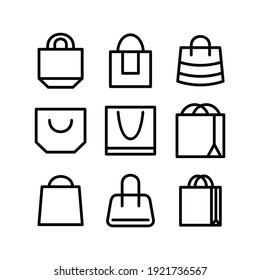 bag icon or logo isolated sign symbol vector illustration - Collection of high quality black style vector icons
