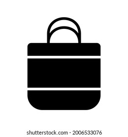 bag icon or logo isolated sign symbol vector illustration - high quality black style vector icons
