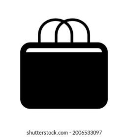 bag icon or logo isolated sign symbol vector illustration - high quality black style vector icons

