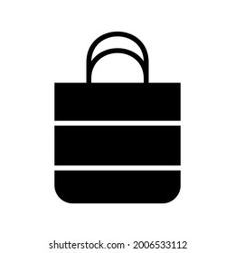 bag icon or logo isolated sign symbol vector illustration - high quality black style vector icons
