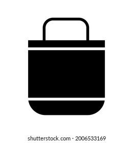 bag icon or logo isolated sign symbol vector illustration - high quality black style vector icons
