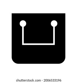 bag icon or logo isolated sign symbol vector illustration - high quality black style vector icons

