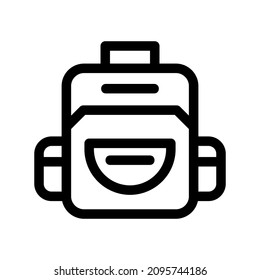 bag icon or logo isolated sign symbol vector illustration - high quality black style vector icons
