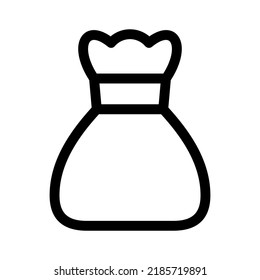 bag icon or logo isolated sign symbol vector illustration - high quality black style vector icons
