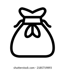 bag icon or logo isolated sign symbol vector illustration - high quality black style vector icons
