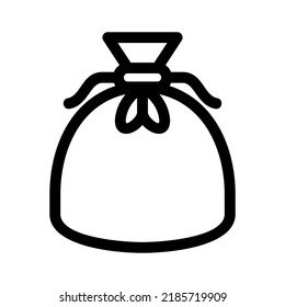 bag icon or logo isolated sign symbol vector illustration - high quality black style vector icons

