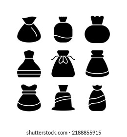 bag icon or logo isolated sign symbol vector illustration - high quality black style vector icons
