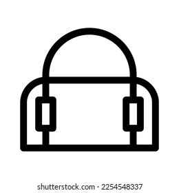 bag icon or logo isolated sign symbol vector illustration - high quality black style vector icons