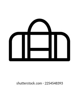 bag icon or logo isolated sign symbol vector illustration - high quality black style vector icons