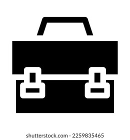 bag icon or logo isolated sign symbol vector illustration - high quality black style vector icons