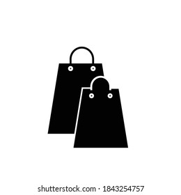 Bag icon on white background