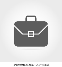bag icon on white background