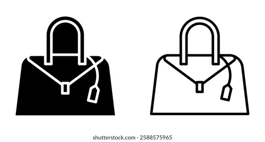 Bag icon on white background