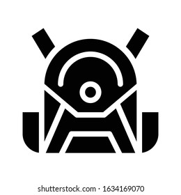 bag icon school solid style