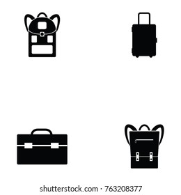 bag icon set