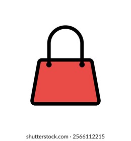 Bag icon set. Vector illustration.