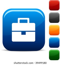Bag icon set. Vector illustration.