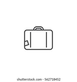 bag icon. sign design