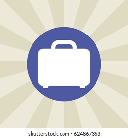 bag icon. sign design. background