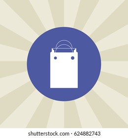 bag icon. sign design. background