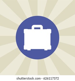 bag icon. sign design. background