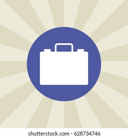 bag icon. sign design. background