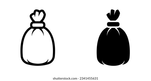 Bag icon. sign for mobile concept and web design. vector illustration